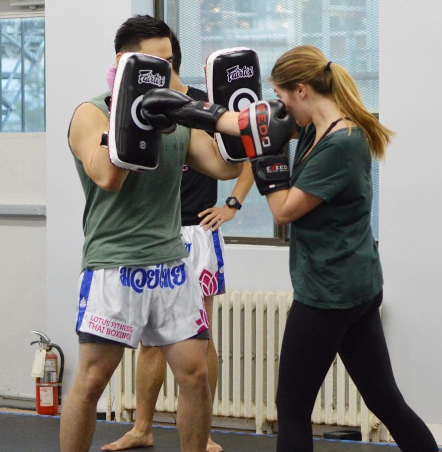 Muay Thai Beginner Jab Cross
