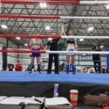 Fehn Foss Muay Thai Fight Hand Raised - Lotus Fitness