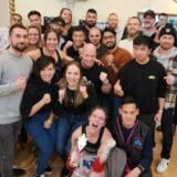 Lotus Members Celebrate Fehn Foss Muay Thai Fight Win
