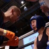 Charles Chen Corners Hyedie Hashimoto in Muay Thai Fight - Lotus Toronto